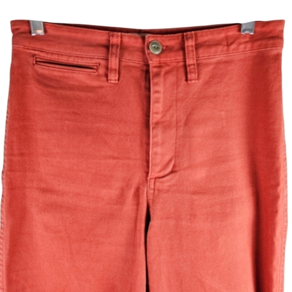 Madewell Emmett Wide Leg Cropped Pants in 26 - Picture 3 of 8